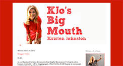 Desktop Screenshot of kjosbigmouth.com