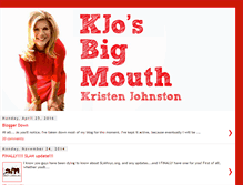 Tablet Screenshot of kjosbigmouth.com